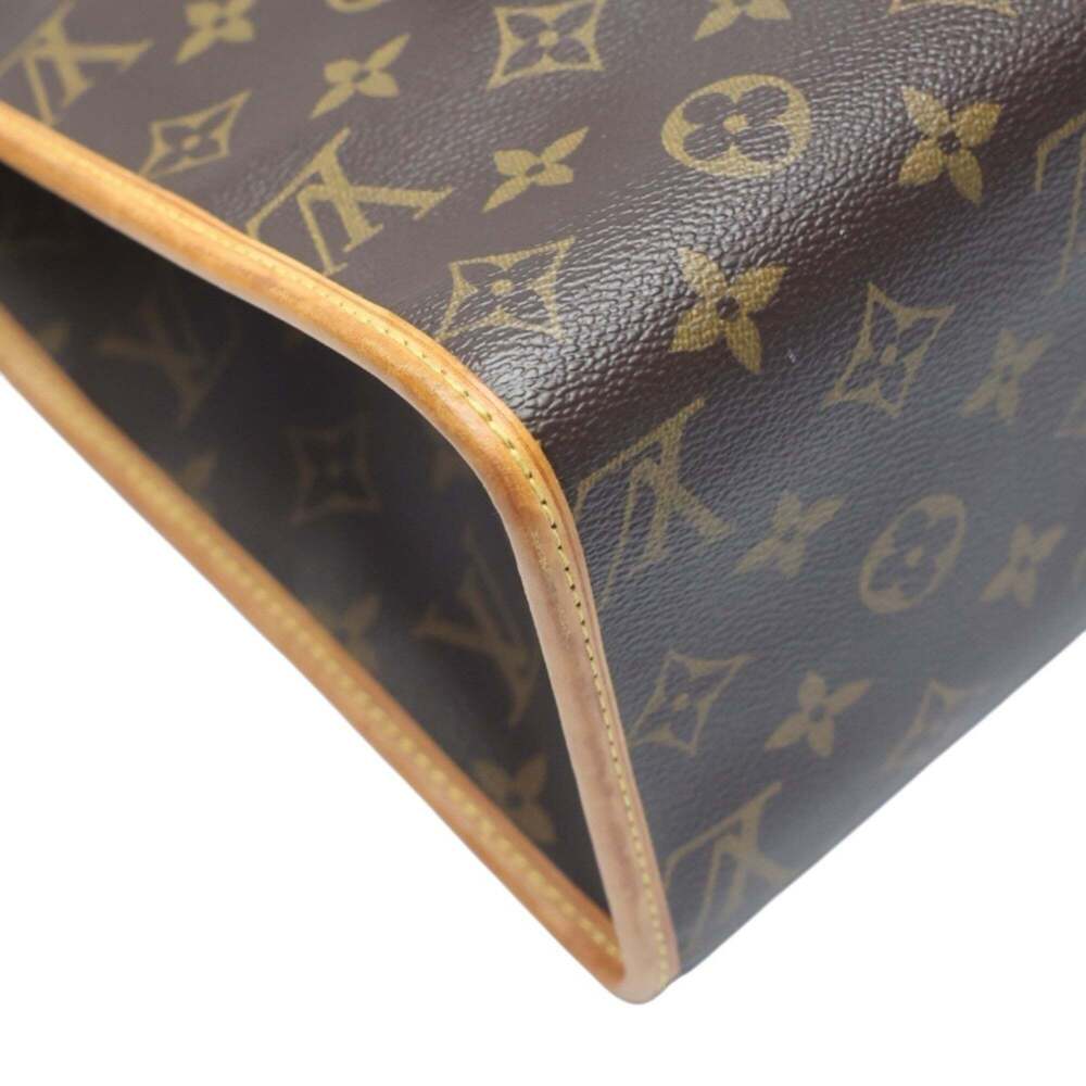 LOUIS VUITTON Authentic Brown Monogram Canvas Tote Bag - Picture 7 of 16
